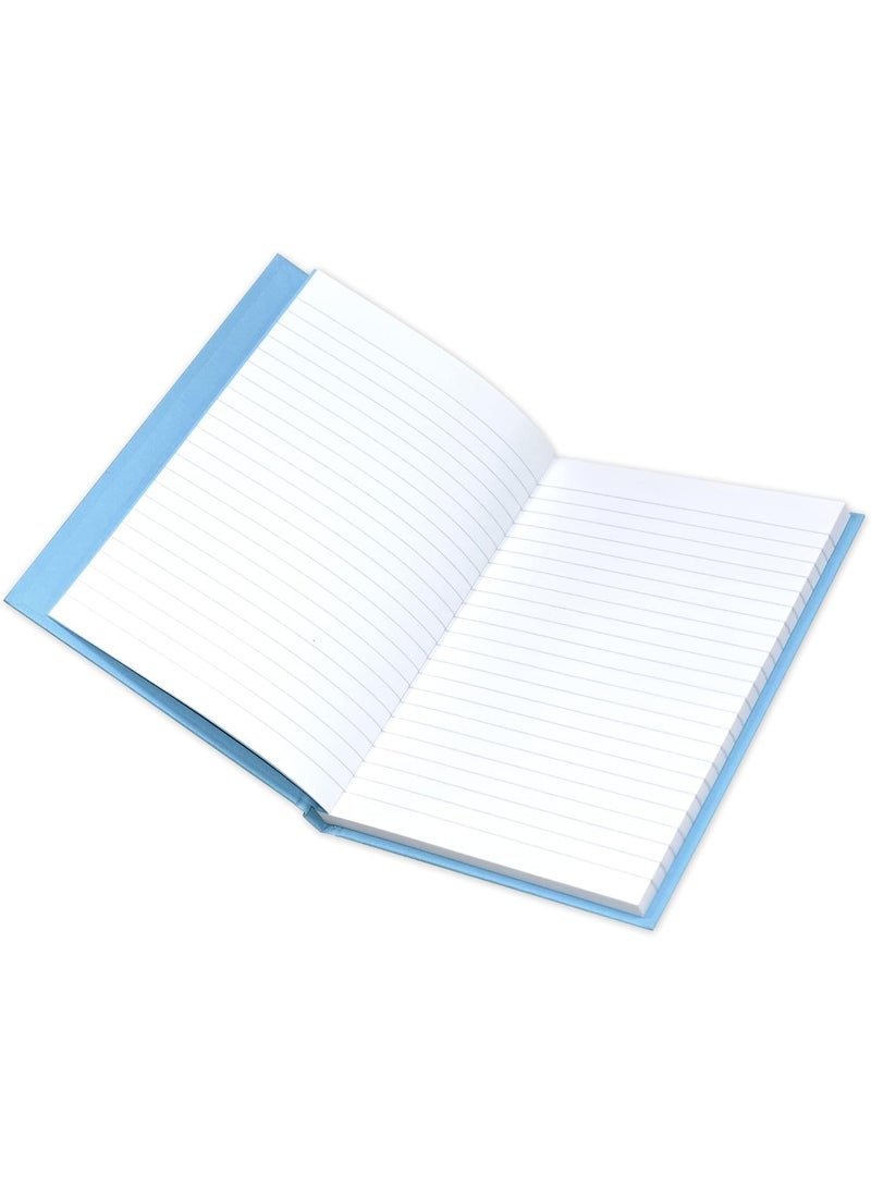 FIS 2 Quire Hard Cover Single Ruled Notebook, 96 Pages Blue Pack of 5 Pieces - Image 3